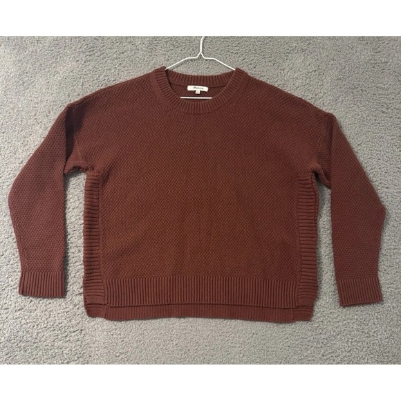 Madewell Sweaters - Madewell Cable Knit Sweater Size Large Pullover Cardigan